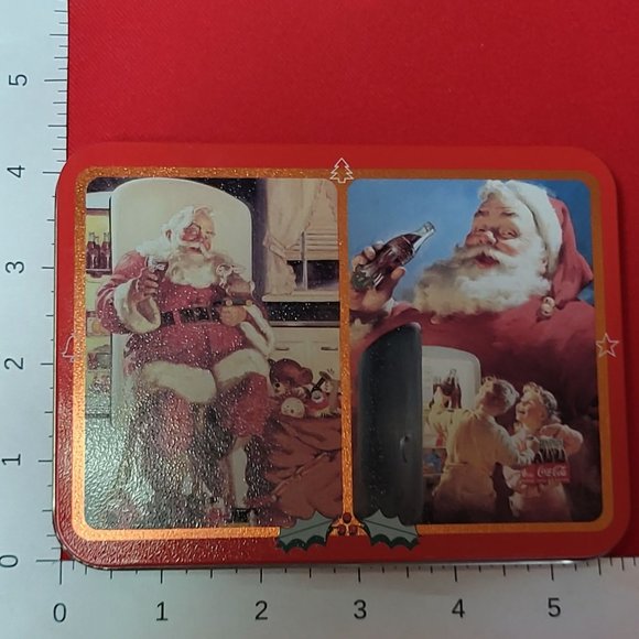 Coca Cola Nostalgia Playing Cards 2 Decks in a Collectible Tin Limited Edition 1 - Picture 10 of 11
